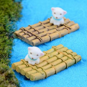 Chiếc bè tre mini