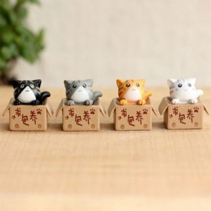 Mèo con trong hộp